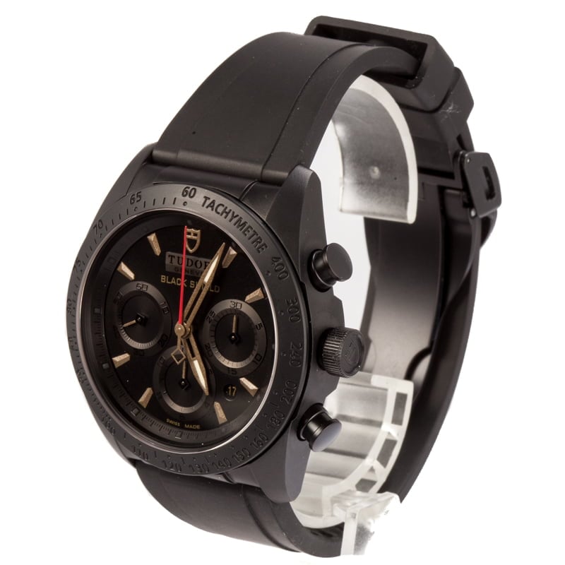 Pre-Owned Tudor Fastrider Black Shield 42000