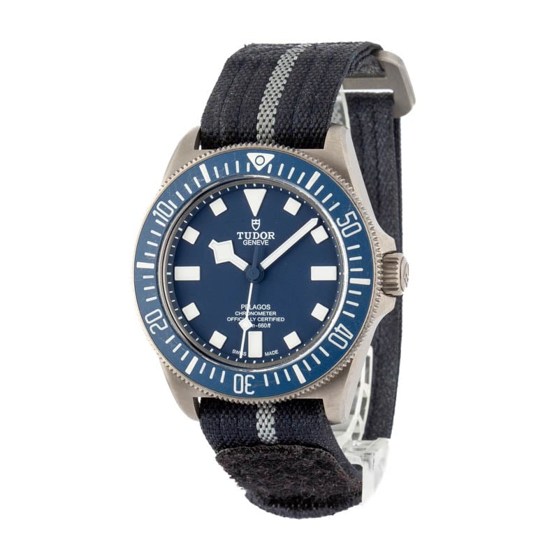 Tudor Pelagos FXD Titanium Blue Dial