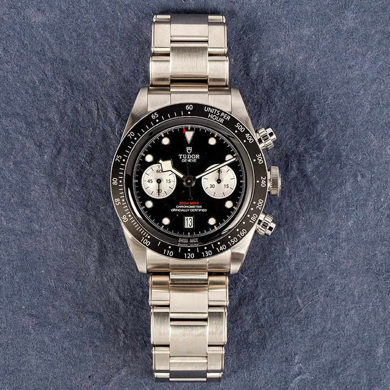 tudor black bay chrono used