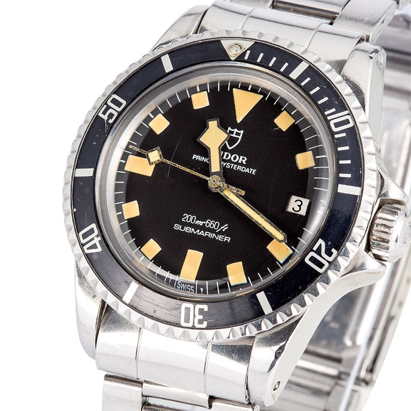 Vintage Tudor Submariner 94110 Black