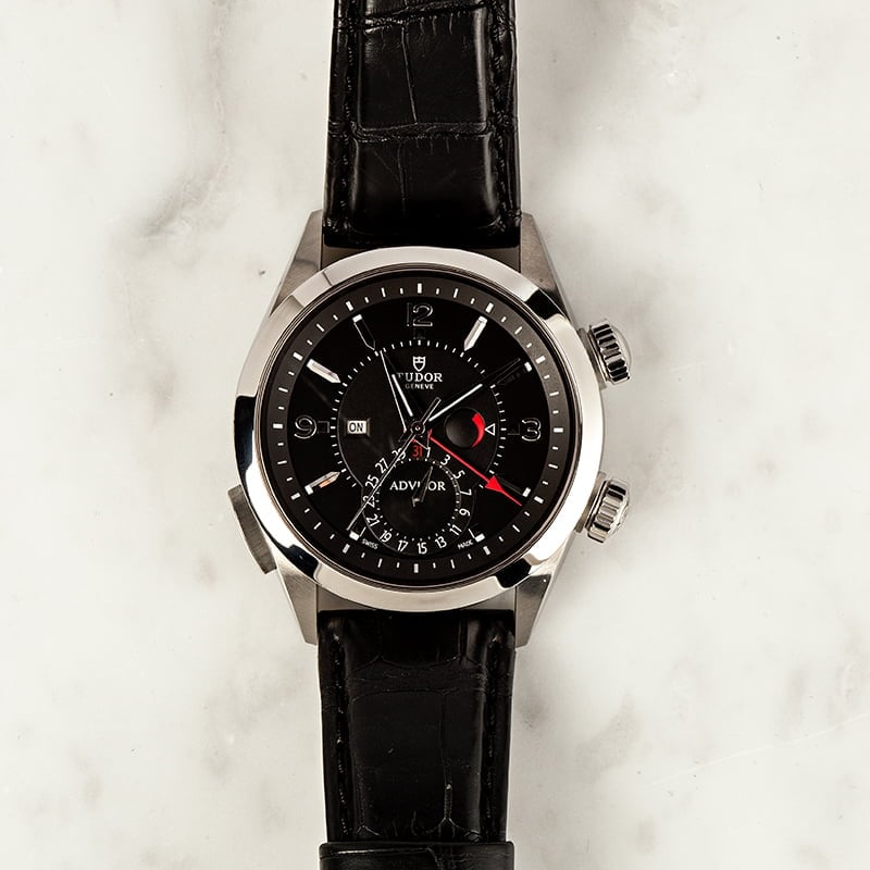 Tudor Heritage Advisor 79620 Leather Strap