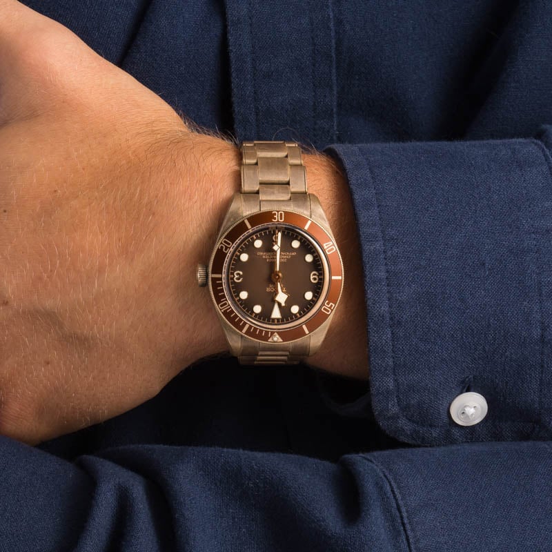 Pre-Owned Tudor Black Bay Fifty-Eight Bronze 79012