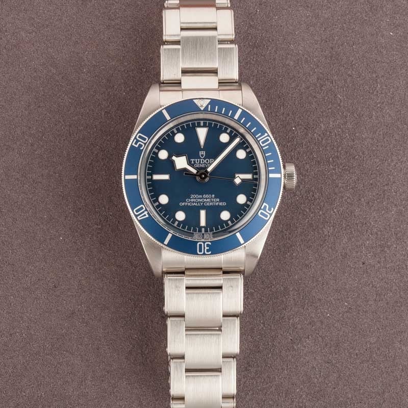 Tudor Heritage Black Bay 79030B Blue Dial