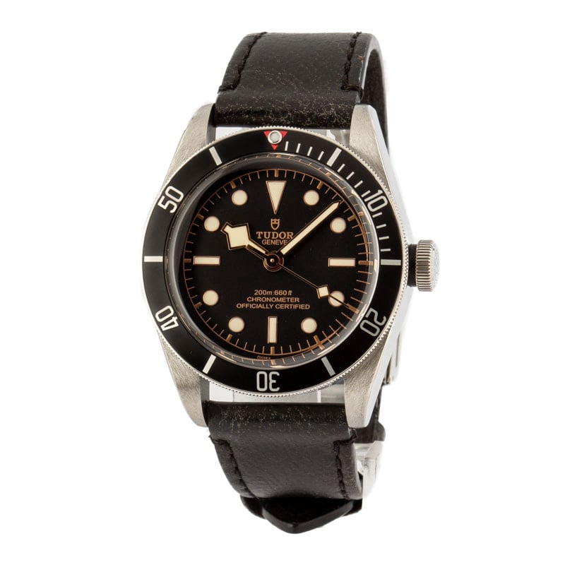 Tudor Heritage Black Bay 79230N Leather Strap