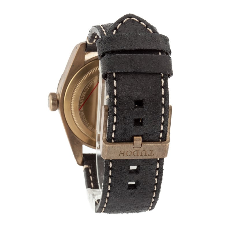 Tudor Heritage Black Bay Bronze 79250B Leather Strap