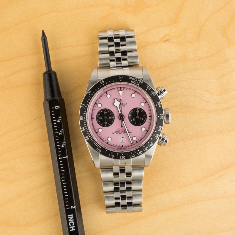 Tudor Black Bay Chrono 79360N Pink Dial