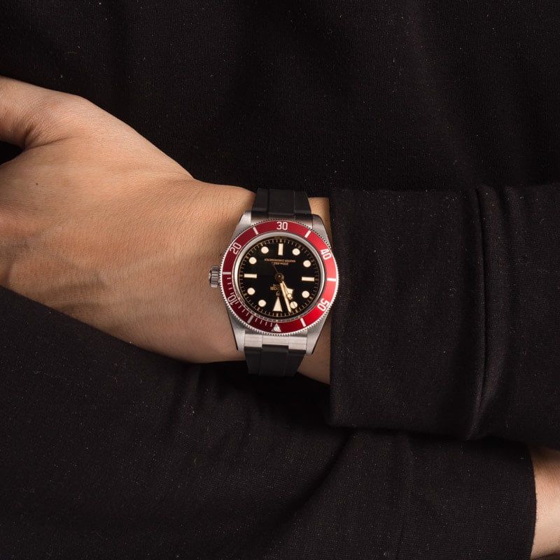 Tudor Black Bay Stainless Steel Red Bezel