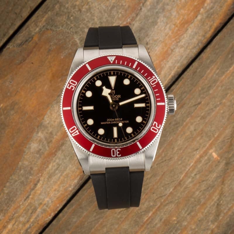 Tudor Black Bay Stainless Steel Red Bezel