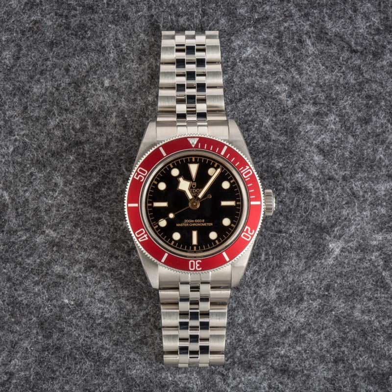 Mens Tudor Black Bay Stainless Steel