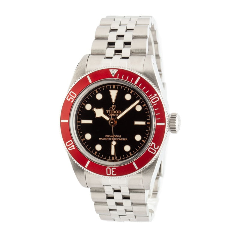 Mens Tudor Black Bay Stainless Steel