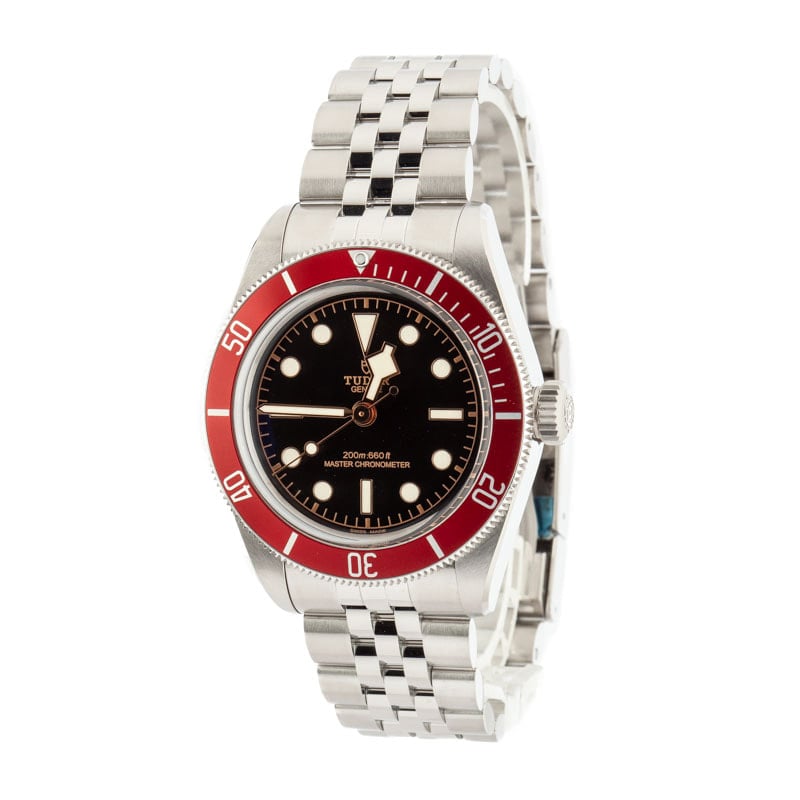 Pre-owned Tudor Black Bay Red Bezel