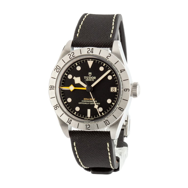 Tudor Black Bay Pro Hybrid Rubber & Leather Strap