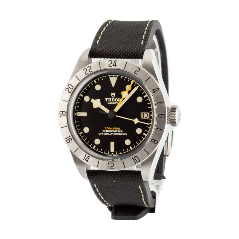 Tudor Black Bay Pro Hybrid Rubber & Leather Strap