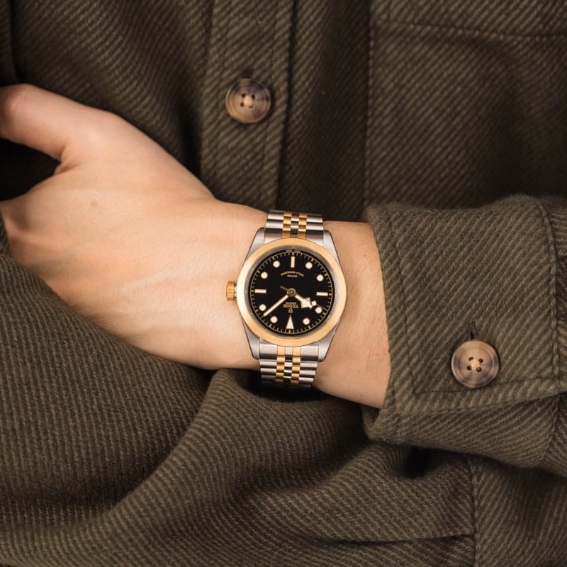 Pre-owned Tudor Black Bay 41 Steel & Gold