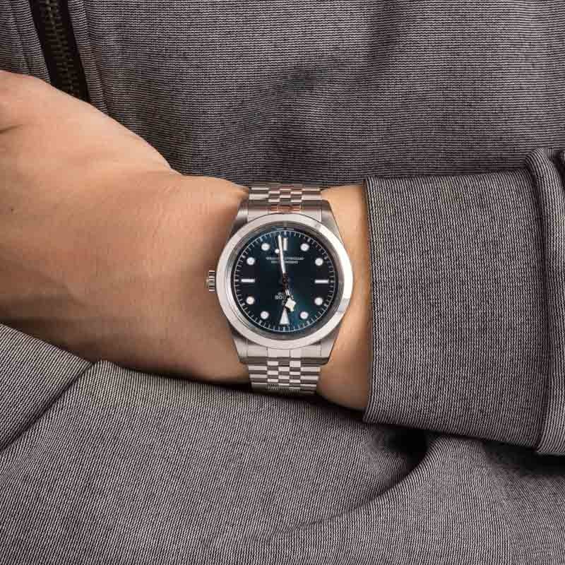 Pre-owned Tudor Black Bay 41 Blue Dial