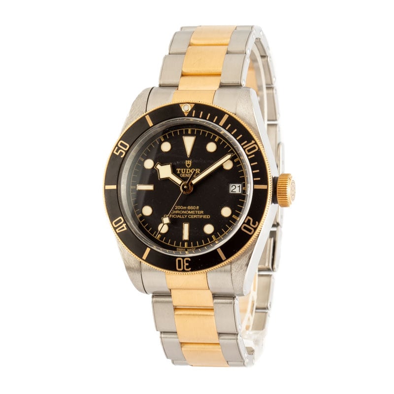 Pre-Owned Tudor Black Bay S&G 79733N Two Tone