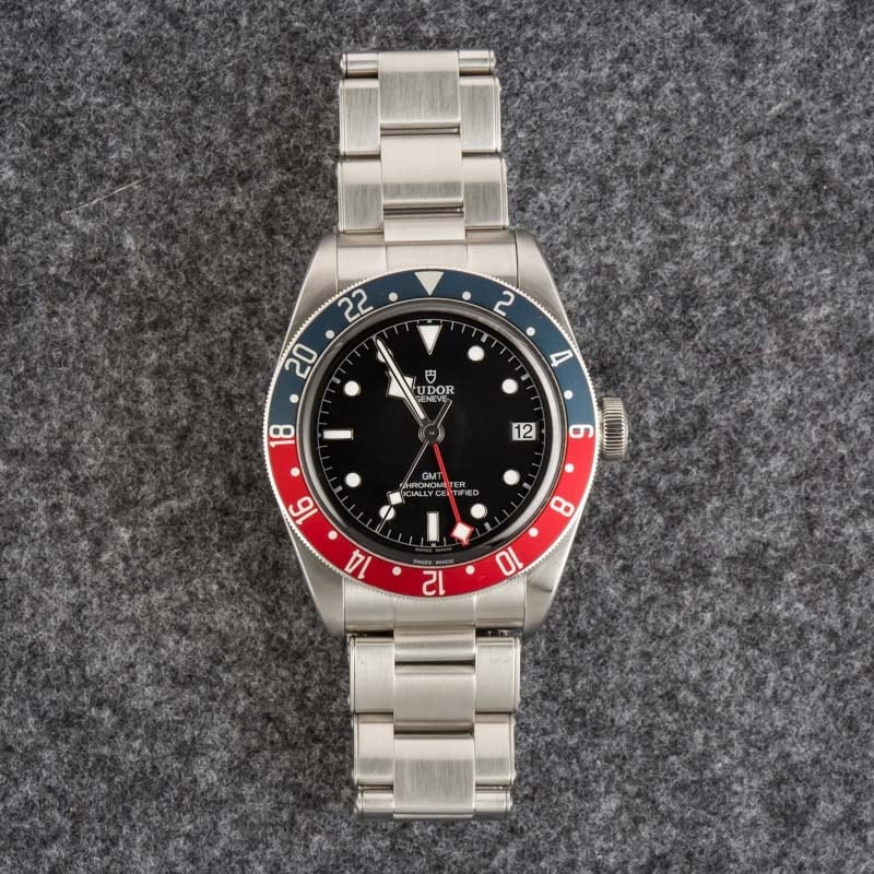 Pre Owned Tudor Black Bay GMT 79830RB Black Dial