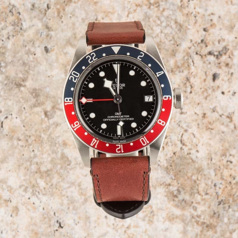 Pre-Owned Tudor Black Bay GMT 79830RB