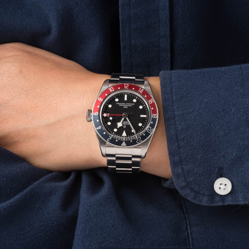 Pre Owned Tudor Black Bay GMT 79830RB Black Dial