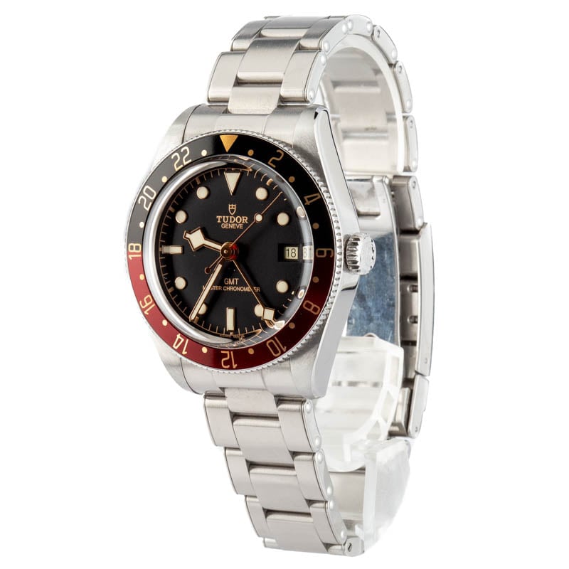 Pre-owned Tudor Black Bay 58 GMT Black & Burgundy Bezel