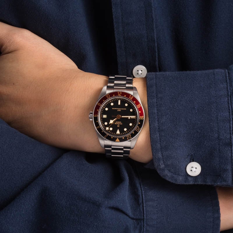 Tudor Black Bay 58 GMT Black & Burgundy Bezel