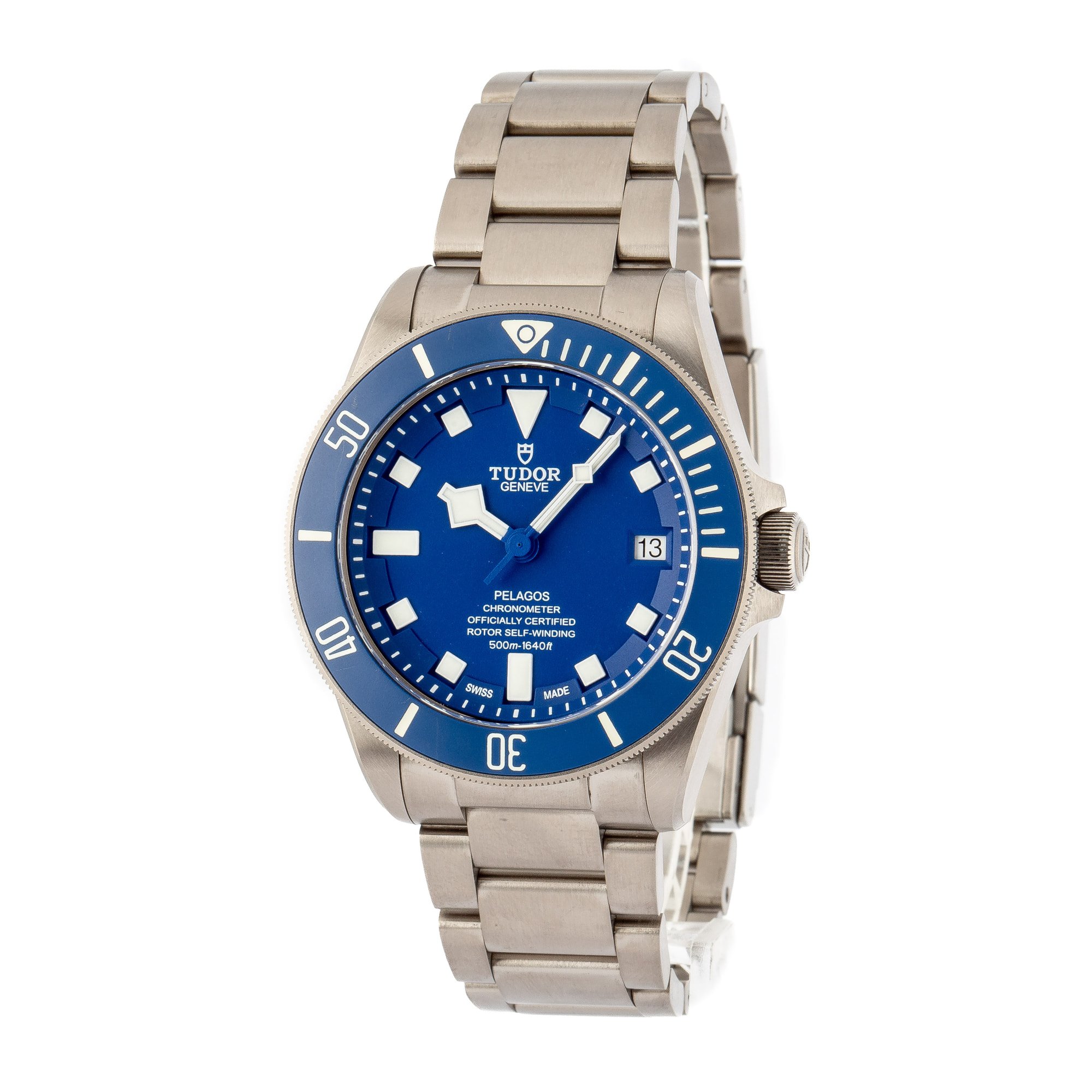 Pre-Owned Tudor Pelagos 25600 Blue Dial