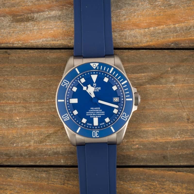 Tudor Pelagos Titanium 25600TB Blue Dial