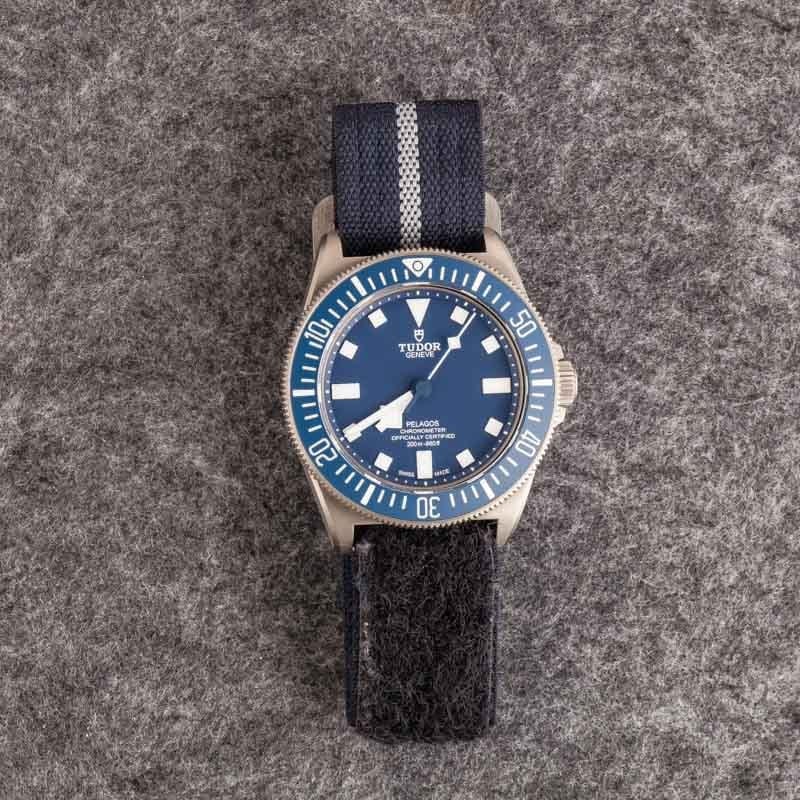 Tudor Pelagos FXD Titanium Blue Dial