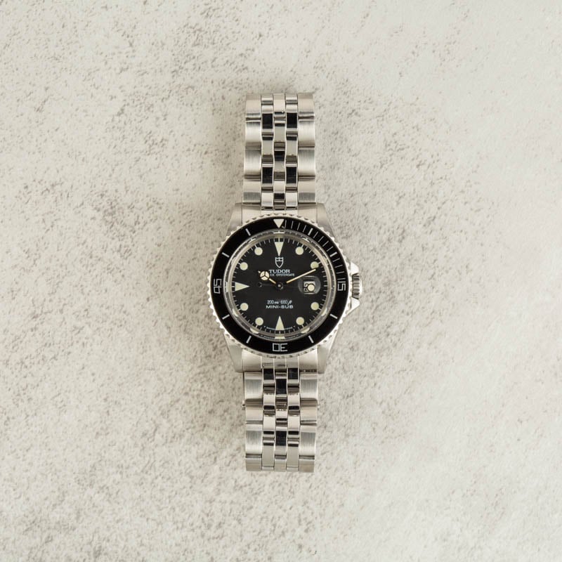 Tudor Submariner Ref 73090 Black Dial