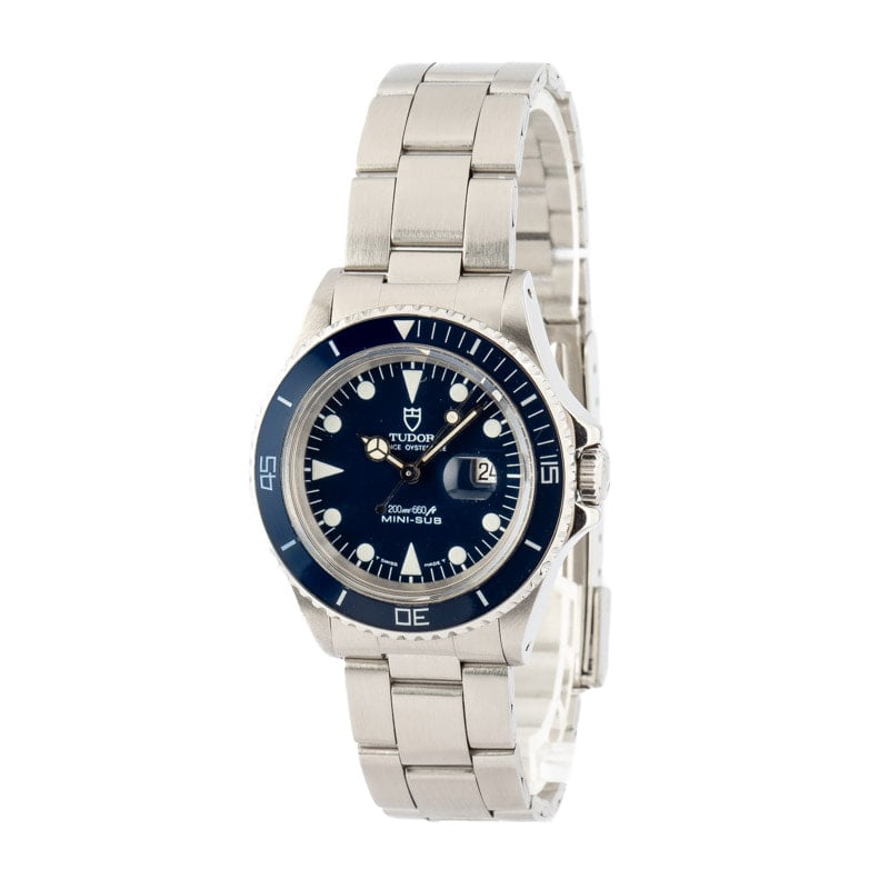 Tudor Submariner 73090 Stainless Steel Blue Dial