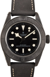 Mens Tudor Black Bay Ceramic