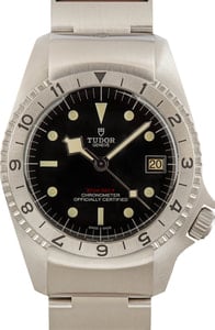 Tudor Black Bay P01 ref 70150 Steel on Leather Strap