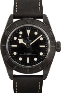 Tudor Black Bay Ceramic 79210 Black Dial