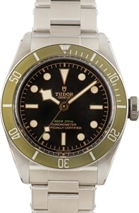 Tudor Black Bay 79230G Harrods Special Edition Green Bezel