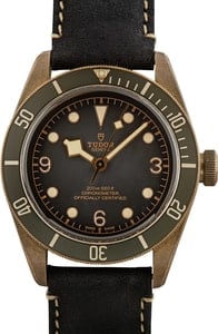 Tudor Heritage Black Bay Bronze 79250BA Leather Strap