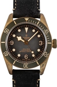 Tudor Heritage Black Bay Bronze 79250BA Leather Strap