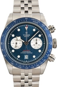 Tudor Black Bay Chrono Ref 79360 Blue Dial