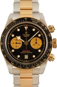 Pre-owned Tudor Black Bay Chrono Steel & Gold