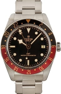 Pre-owned Tudor Black Bay 58 GMT Black & Burgundy Bezel