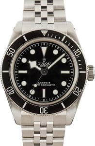 Pre-Owned Tudor Black Bay Stainless Steel