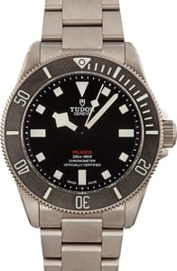 Pre-owned Tudor Pelagos 25407 Black Dial