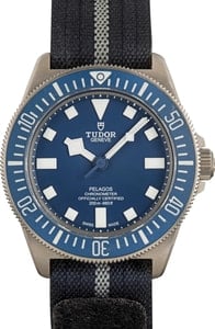 Tudor Pelagos FXD Titanium Blue Dial