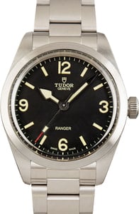 Tudor Ranger Black Arabic Steel