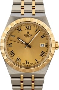 Tudor Royal ref 28503 Stainless Steel & Yellow Gold