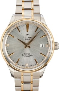 Tudor Style Ref 12503 Silver Dial