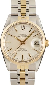 Tudor Prince Oysterdate 75203 Two Tone