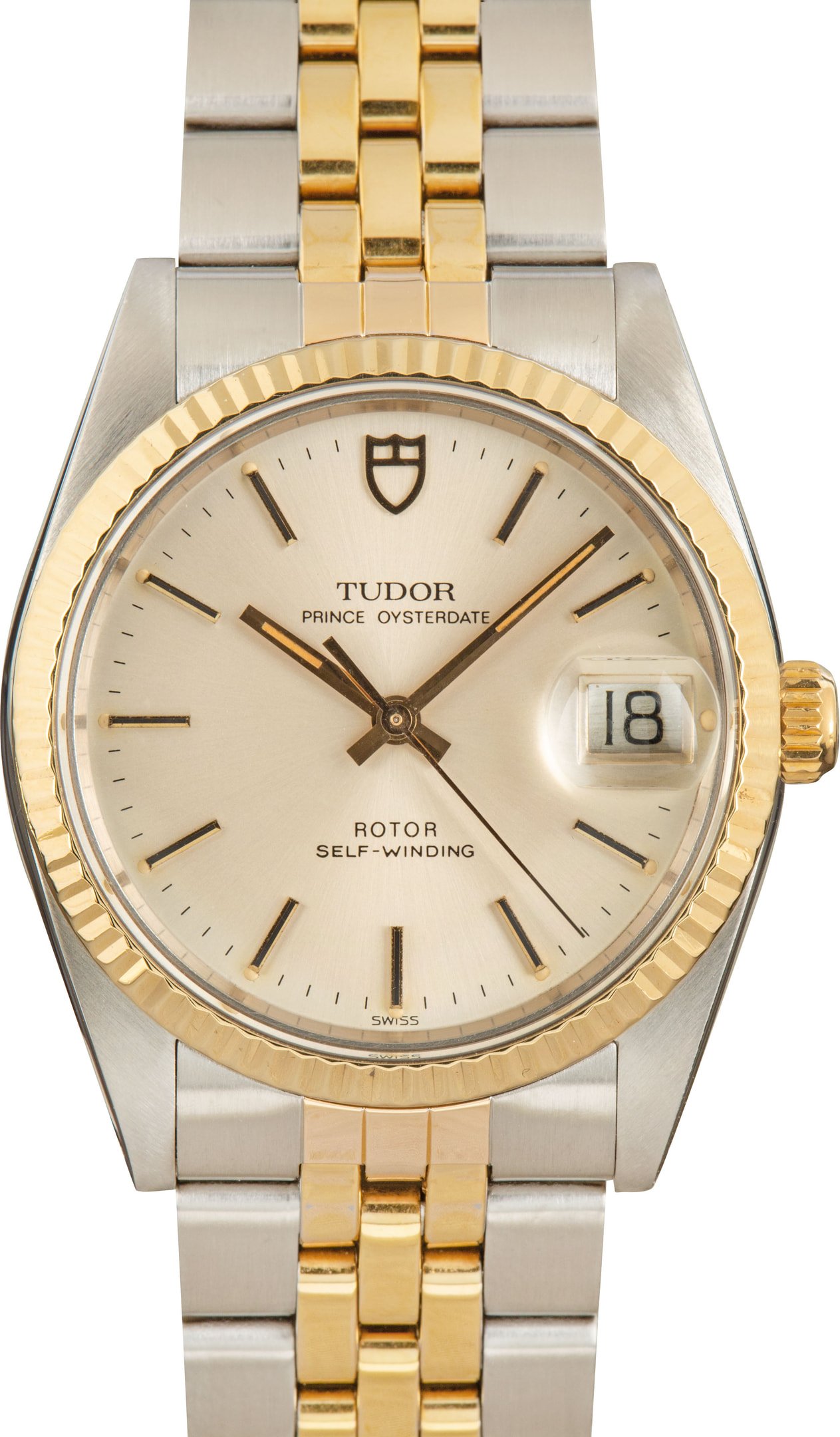 Tudor Prince Oysterdate 75203 Two Tone